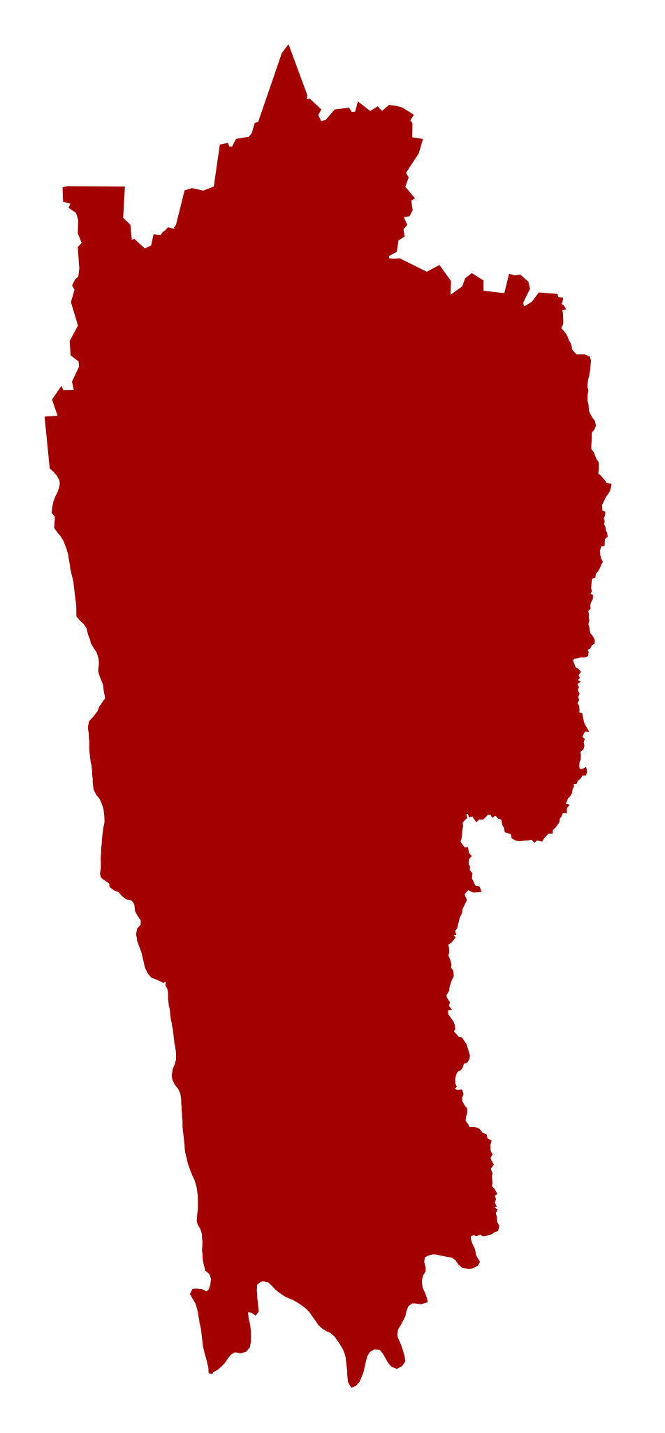 Mizoram Map